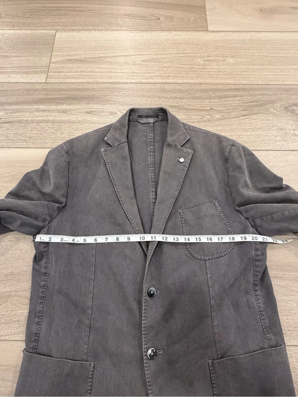 LBM 1911 Blazer Men Limited Edition Unlined Cotton Italy 54 R